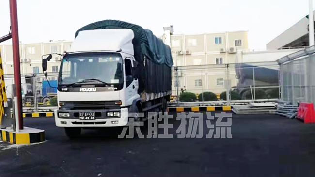 江门到香港吨车运输-中港吨车拖车运输案例--东胜物流案例